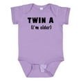 thumbnail image 1 of Inktastic Twin a (i'm Older) Boys or Girls Baby Bodysuit, 1 of 5