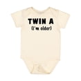 thumbnail image 1 of Inktastic Twin a (i'm Older) Boys or Girls Baby Bodysuit, 1 of 5