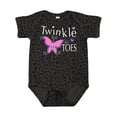 thumbnail image 1 of Inktastic Twinkle Toes Pretty Butterfly Girls Baby Bodysuit, 1 of 5