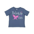 thumbnail image 1 of Inktastic Twinkle Toes Pretty Butterfly Girls Toddler T-Shirt, 1 of 5