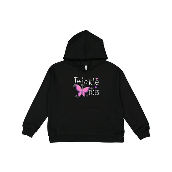 Inktastic Twinkle Toes Pretty Butterfly Youth Hoodie Sweatshirt