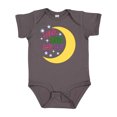 thumbnail image 1 of Inktastic Twinkle Twinkle Little Star with Yellow Moon Boys or Girls Baby Bodysuit, 1 of 5