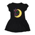 thumbnail image 1 of Inktastic Twinkle Twinkle Little Star with Yellow Moon Girls Toddler Dress, 1 of 4
