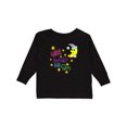 thumbnail image 1 of Inktastic Twinkle, Twinkle, Little Star with Yellow Moon in Night Cap Boys or Girls Long Sleeve Toddler T-Shirt, 1 of 5