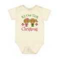 thumbnail image 1 of Inktastic Twins 1st Christmas Gingerbread Girls Girls Baby Bodysuit, 1 of 5