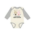 thumbnail image 1 of Inktastic Twins First Easter Boy Girl Boys or Girls Long Sleeve Baby Bodysuit, 1 of 5