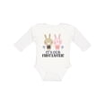 thumbnail image 1 of Inktastic Twins First Easter Boy Girl Boys or Girls Long Sleeve Baby Bodysuit, 1 of 5