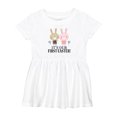 thumbnail image 1 of Inktastic Twins First Easter Boy Girl Girls Baby Dress, 1 of 5