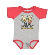 Inktastic Twins First Mothers Day Boy Girl Boys or Girls Baby Bodysuit