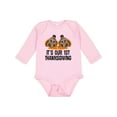 thumbnail image 1 of Inktastic Twins First Thanksgiving Turkey Boys or Girls Long Sleeve Baby Bodysuit, 1 of 5