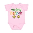 thumbnail image 1 of Inktastic Twins Happen Baby Gift Boys or Girls Baby Bodysuit, 1 of 5
