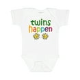 thumbnail image 1 of Inktastic Twins Happen Baby Gift Boys or Girls Baby Bodysuit, 1 of 5