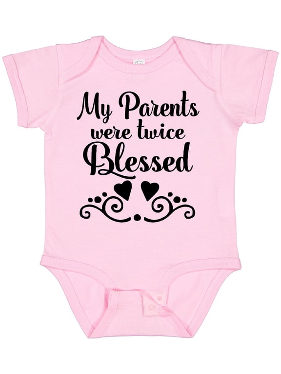 Twins Twice Blessed Boys or Girls Baby Bodysuit