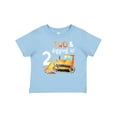 thumbnail image 1 of Inktastic Two and Digging It Bulldozer 2nd Birthday Boys or Girls Baby T-Shirt, 1 of 5
