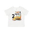 thumbnail image 1 of Inktastic Two and Digging It Bulldozer 2nd Birthday Boys or Girls Baby T-Shirt, 1 of 5