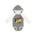 thumbnail image 1 of Inktastic Two and Digging It Bulldozer 2nd Birthday Boys or Girls Long Sleeve Baby Bodysuit, 1 of 5