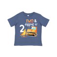 thumbnail image 1 of Inktastic Two and Digging It Bulldozer 2nd Birthday Boys or Girls Toddler T-Shirt, 1 of 5
