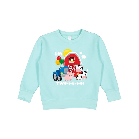 Inktastic Two-i-e-i-o 2nd Birthday Toddler Sweatshirt