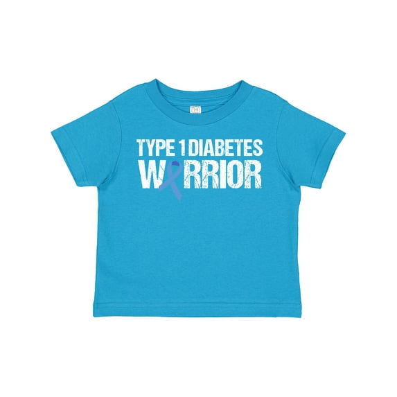 Inktastic Type 1 Diabetes Warrior Boys or Girls Toddler T-Shirt
