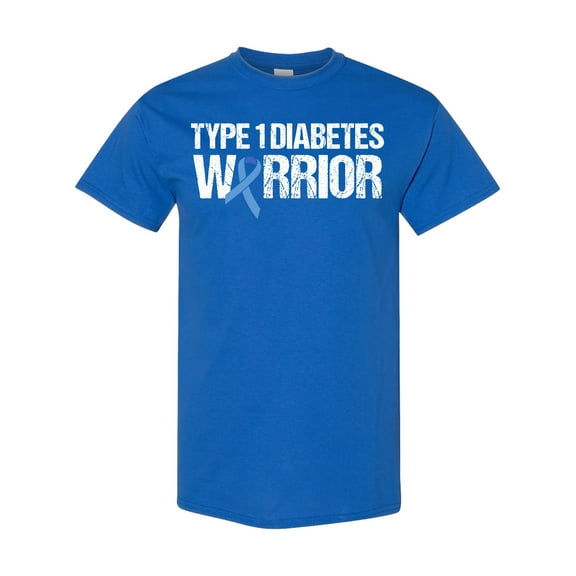 Inktastic Type 1 Diabetes Warrior T-Shirt