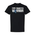 thumbnail image 1 of Inktastic Type 1 Diabetes Warrior T-Shirt, 1 of 5