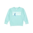 thumbnail image 1 of Inktastic Type 1 Diabetes Warrior Toddler Sweatshirt, 1 of 4