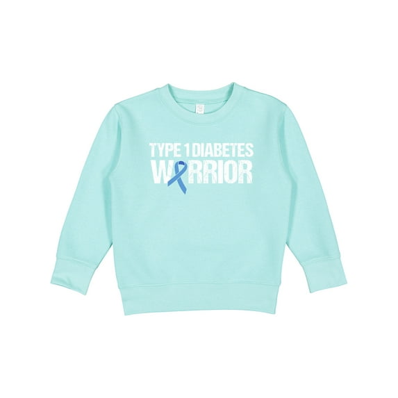 Inktastic Type 1 Diabetes Warrior Toddler Sweatshirt
