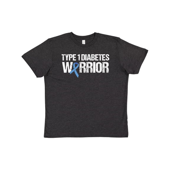 Inktastic Type 1 Diabetes Warrior Youth T-Shirt
