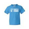 thumbnail image 1 of Inktastic Type 1 Diabetes Warrior Youth T-Shirt, 1 of 5