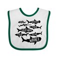 thumbnail image 1 of Inktastic Types of Sharks Boys or Girls Baby Bib, 1 of 4