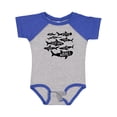thumbnail image 1 of Inktastic Types of Sharks Boys or Girls Baby Bodysuit, 1 of 5