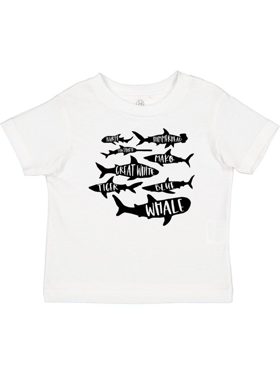 Types of Sharks Boys or Girls Baby T-Shirt