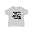 thumbnail image 1 of Inktastic Types of Sharks Boys or Girls Baby T-Shirt, 1 of 5