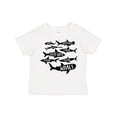 thumbnail image 1 of Inktastic Types of Sharks Boys or Girls Toddler T-Shirt, 1 of 5