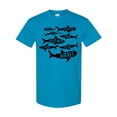 thumbnail image 1 of Inktastic Types of Sharks T-Shirt, 1 of 5