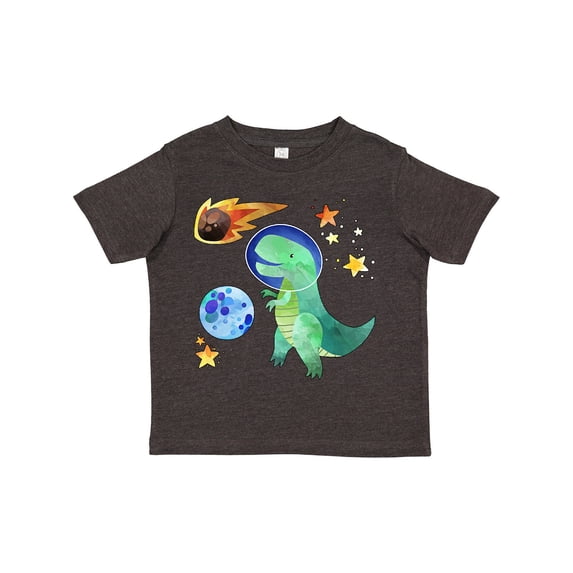 Inktastic Tyrannosaurus Rex Vs. Meteor Fun Space Dinosaur Boys or Girls Toddler T-Shirt