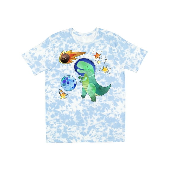 Inktastic Tyrannosaurus Rex Vs. Meteor Fun Space Dinosaur T-Shirt