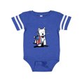 thumbnail image 1 of Inktastic US Flag Westie Boys or Girls Baby Bodysuit, 1 of 5