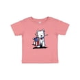 thumbnail image 1 of Inktastic US Flag Westie Boys or Girls Baby T-Shirt, 1 of 5