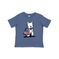 thumbnail image 1 of Inktastic US Flag Westie Boys or Girls Toddler T-Shirt, 1 of 5