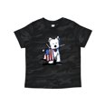 thumbnail image 1 of Inktastic US Flag Westie Boys or Girls Toddler T-Shirt, 1 of 5