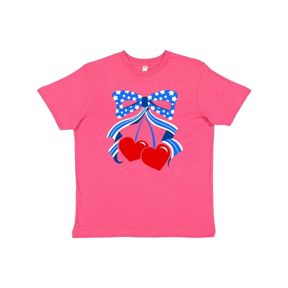 Inktastic USA Bow Youth T-Shirt