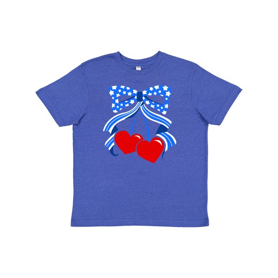 Inktastic USA Bow Youth T-Shirt