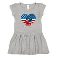 thumbnail image 1 of Inktastic USA Cowboy Boots Patriotic Girls Toddler Dress, 1 of 5