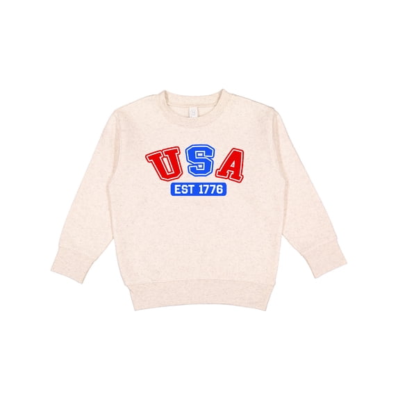 Inktastic USA Est 1776 Toddler Sweatshirt