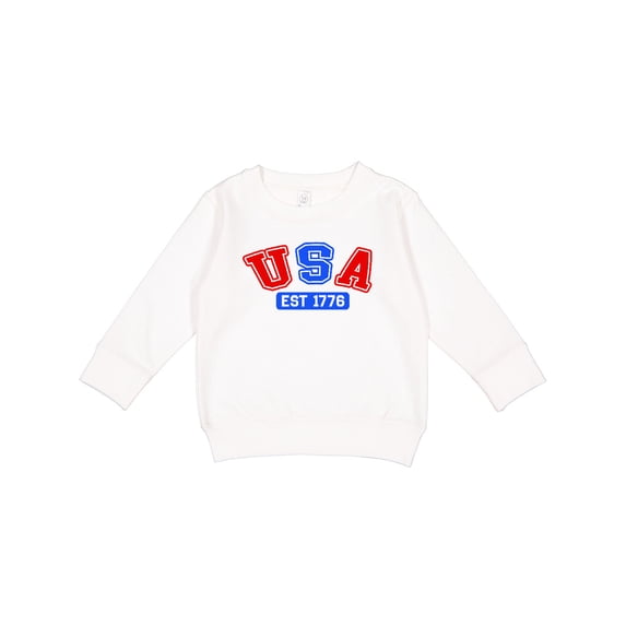 Inktastic USA Est 1776 Toddler Sweatshirt