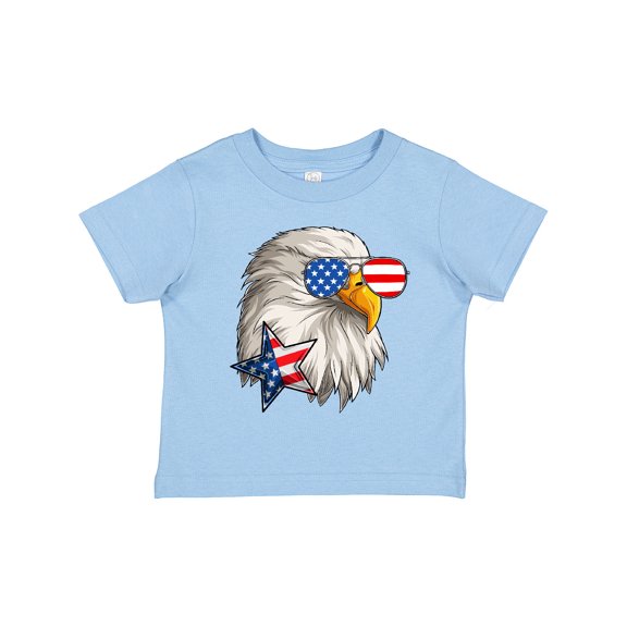 Inktastic USA Patriotic Eagle July 4th American Boys or Girls Toddler T-Shirt