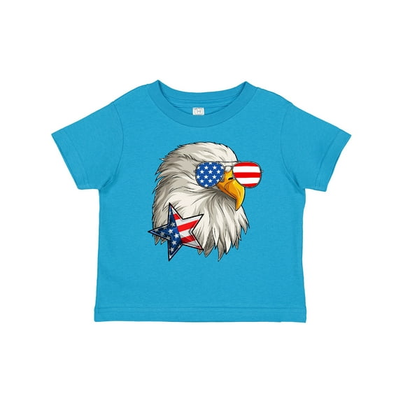Inktastic USA Patriotic Eagle July 4th American Boys or Girls Toddler T-Shirt