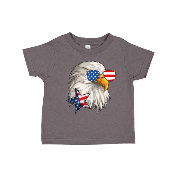 Inktastic USA Patriotic Eagle July 4th American Boys or Girls Toddler T-Shirt