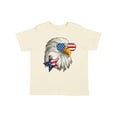 thumbnail image 1 of Inktastic USA Patriotic Eagle July 4th American Boys or Girls Toddler T-Shirt, 1 of 5